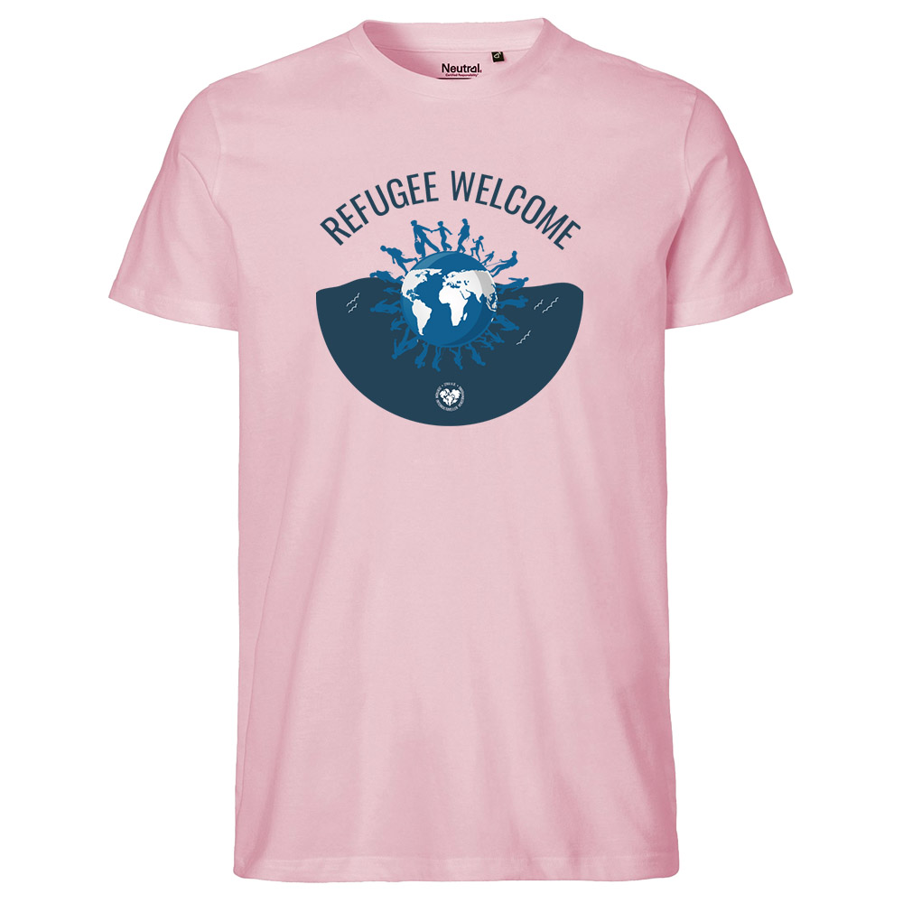 T-Shirt »Refugees Welcome«