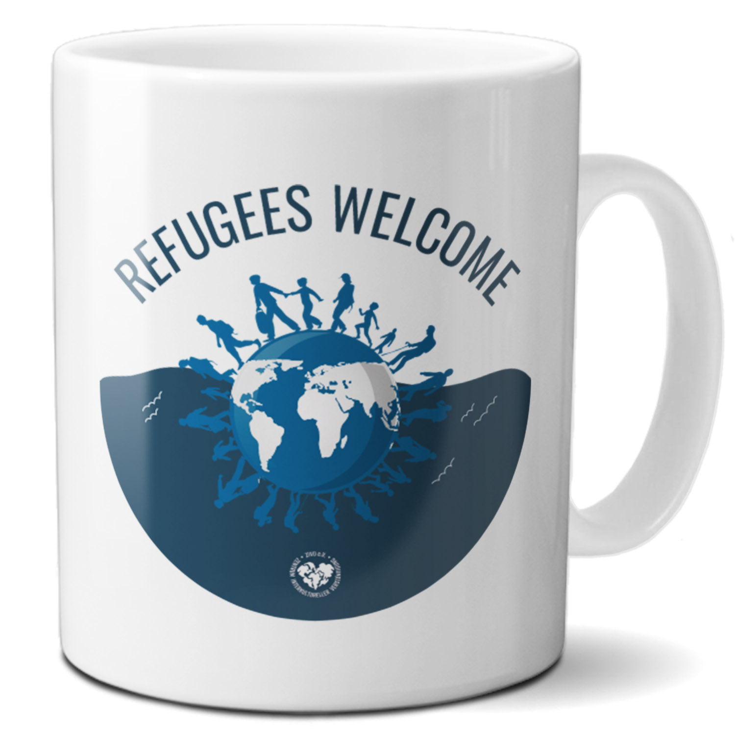 Tasse »Refugees Welcome«