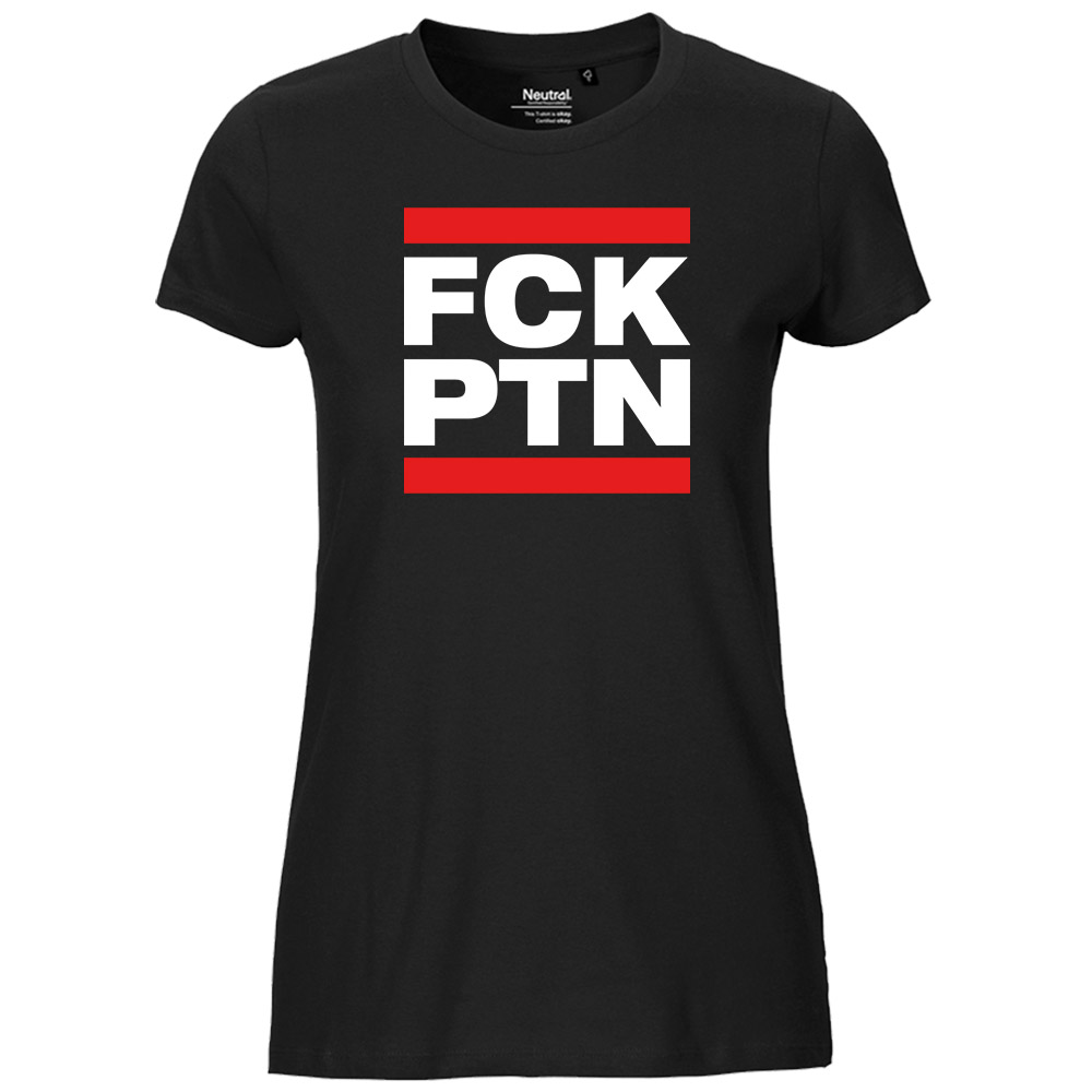 Soli-Shirt tailliert »FCK PTN«