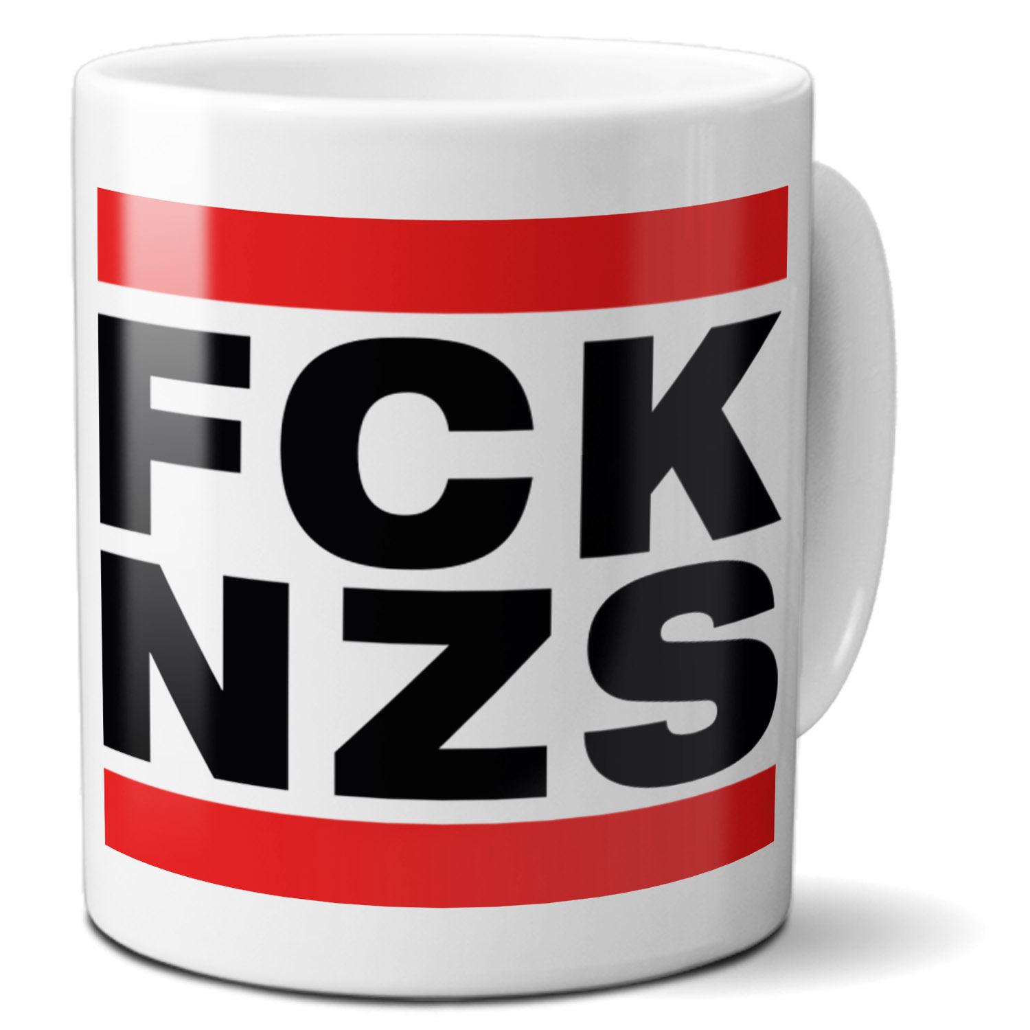 Tasse »FCK NZS«